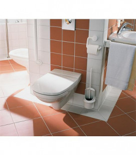 Garniture de brosse WC en nylon couleur : Manhattan 67 fixation et systeme anti-vol inclus