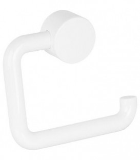 Derouleur de papier toilettes en nylon couleur : Blanc 19