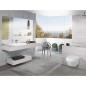 Pack combi VetB Architectura WC suspendu Design + abattant Softclose, blanc