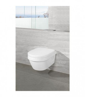 Pack combi VetB Architectura WC suspendu Design + abattant Softclose, blanc