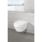 Pack combi VetB Architectura WC suspendu Design + abattant Softclose, blanc