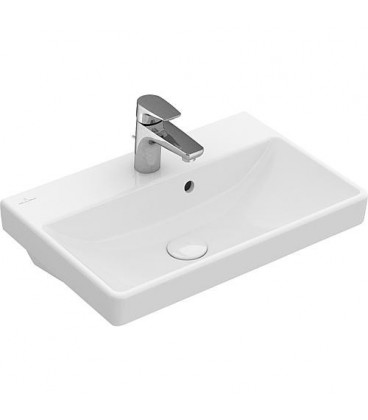 Vasque VetB Avento 550x370x155, trop-plein, blanc