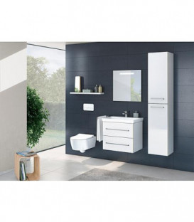 Combi-Pack VetB Avento WC suspendu + abattant SlimSeat softclose, blanc