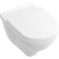 Pack WC Villeroy et Boch O. NOVO WC suspendu + abattant WC Softclose Blanc