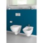 Pack WC Villeroy et Boch O. NOVO WC suspendu + abattant WC Softclose Blanc