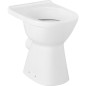 WC sortie horizontale V+B O.Novo Vita, rehausse, 355x460x490mm. blanc