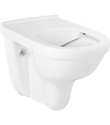 WC suspendu VetB O.Novo Direct Flush, Vita, rehausse, sortie horiz. 595x360mm, blanc, sans bord