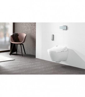 Set douche- WC villeroy et Boch abattant WC Viclean-U + Cuvette suspendu Subway 2.0