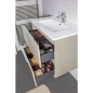 Kit meubles salle de bain Bali taupe brillant *BG*