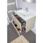 Kit meubles salle de bain Bali taupe brillant *BG*