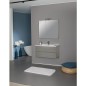 Kit meuble salle de bain EGAN série MAF, Ulme gris