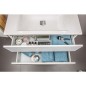 Kit meuble salle de bain EGAN série MAF, blanc mat / Asteiche