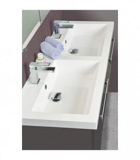 Kit de meubles de bain EBLI serie MAB anthracite brillant