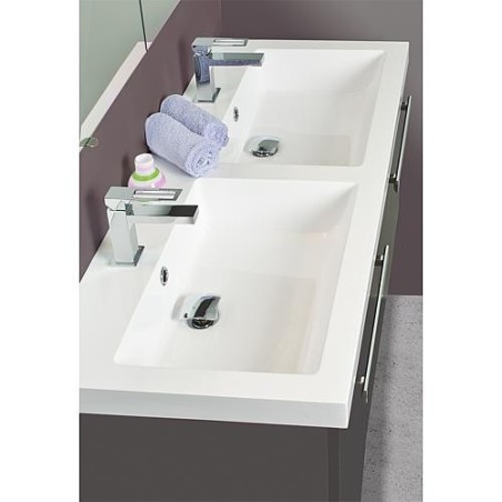 Kit de meubles de bain EBLI serie MAB anthracite brillant
