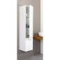 Armoire haute Serie MAB 2 portes chene clair ouverure droite lxHxP 350x1585x370 mm