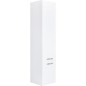 Meuble haut Serie MAB 2 portes blanc brillant ouverture droite lxHxP 350x1585x370 mm