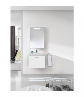 Meuble de salle de bain EKRY Serie MBK Blanc brillant