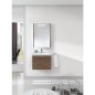 Meuble de salle de bain EKRY Serie MBK tranche brun