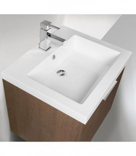 Meuble de salle de bain EKRY Serie MBK tranche brun