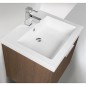 Meuble de salle de bain EKRY Serie MBK tranche brun