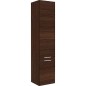 Colonne, MBK, 2 portes melèze marron, butée à droite 350x1625x370mm