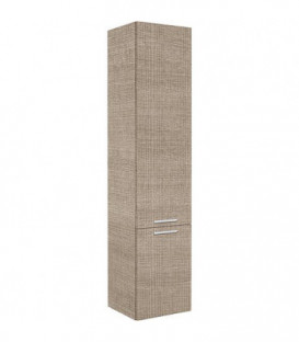 Colonne MBK 2 portes Tranche écru, butée à gauche 350x1625x370mm