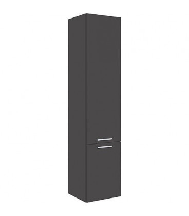 colonne serie MBK 2 portes anthracite mat butée à droite 350x1625x370mm