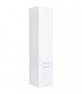 Armoire haute serie MAA 2 portes blanc brillant ouverture gauche lxHxP 350x1585x370 mm