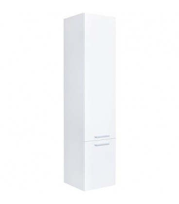 Armoire haute serie MAA 2 portes blanc brillant ouverture gauche lxHxP 350x1585x370 mm