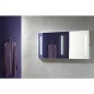 Miroir Orkla avec rampes LED 3 rampes de 9,6 W 1400x662 mm