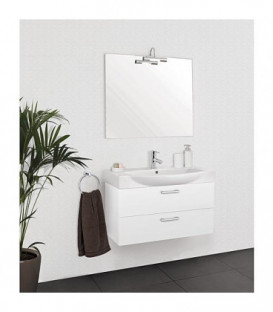 kit meuble EMIRA Serie MAA blanc brillant