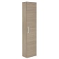 meuble haut Serie MAA 1 porte meleze bicolore, ouverture à droite lxHxP 350x1500x208 mm