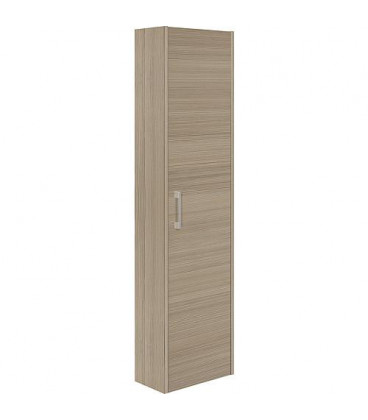 armoire haute MAA, 1 porte melèze bicouleur, butée à gauche 386x1500x206mm