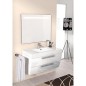 Kit meuble salle de bain ENNA Swerie MAB blanc brillant largeur 900