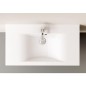 Kit meuble salle de bain ENNA Swerie MAB blanc brillant largeur 900