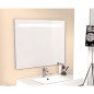 Miroir avec eclairage dans cache, tube LED 10 Watt 900x720mm