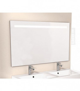 Miroir avec eclairage dans le cache, tubes LED 10W 1200x720mm