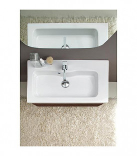 Ensemble salle de bain EOLA meleze marron largeur 700 mm