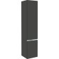 colonne serie MBH 2 portes anthracite mat, butée à gauche 350x1655x370mm