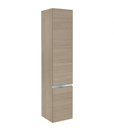 armoire haute, MBH 2 portes melèze marron clair, butée à gauche 350x1655x370mm