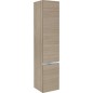 armoire haute, MBH 2 portes melèze marron clair, butée à gauche 350x1655x370mm