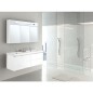 Kt de meuble de bain EPIC MBH blanc brillant 4 tiroirs