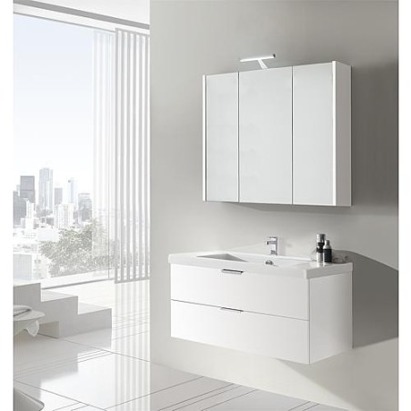 Kit de meubles EPIL MBF blanc mat 2 tiroirs largeur 1060mm