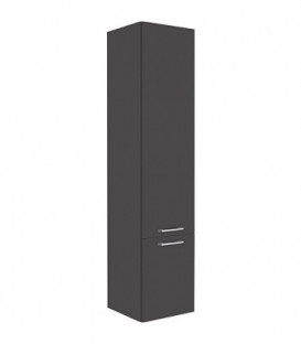 Armoire haute serie MAA 2portes anthracite brillant, butée à droite, 350x1585x370mm