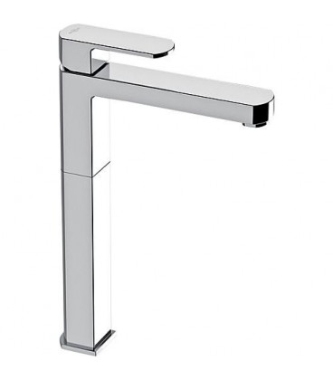 Mitigeur de lavabo Dokos,h : 317mm chromé,avec garniture écoulement saillie 170mm