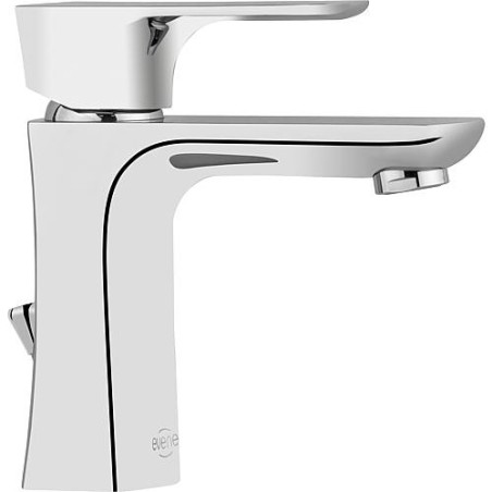 Mitigeur lavabo Ecol avec garn. d ecoulement chromee, Saillie 111mm