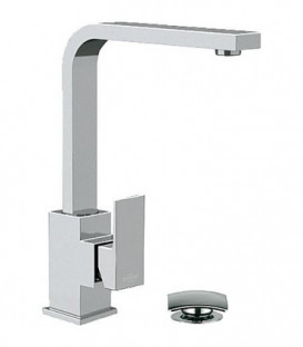 Mitigeur lavabo 1 poignée chromé SKYLINE bec 180m hauteur 280 mm orientable - garnit écoult click-clack