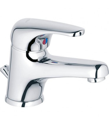 Mitigeur lavabo Top II chromé,avec écoulement saillie 118 mm,