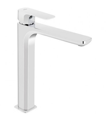 Mitigeur de lavabo Evando avec écoulement Klicker, chromé saillie 120mm, H : 298 mm