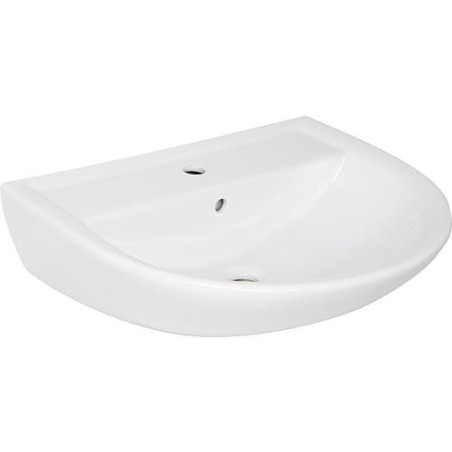 Vasque NEO lxHxP 600x189x470 mm en céramique blanc